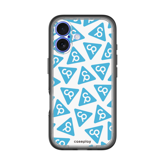 Slim Protection Premium Case［ Original - CASEPLAY Logo Mark - Light Blue ］