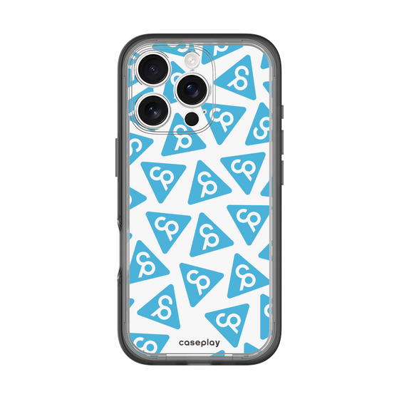 Slim Protection Premium Case［ Original - CASEPLAY Logo Mark - Light Blue ］