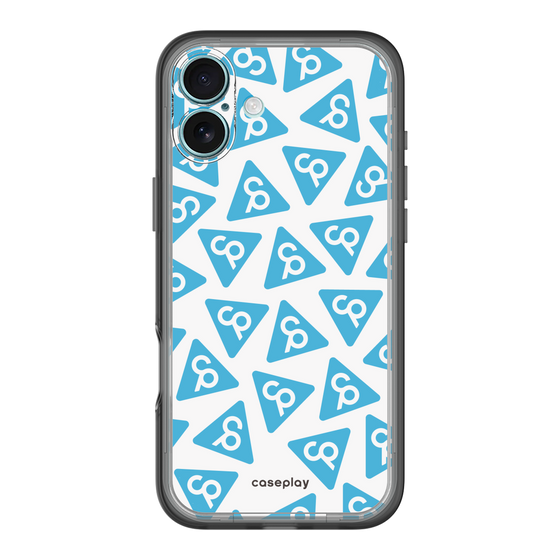 Slim Protection Premium Case［ Original - CASEPLAY Logo Mark - Light Blue ］