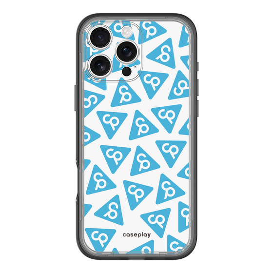 Slim Protection Premium Case［ Original - CASEPLAY Logo Mark - Light Blue ］