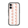 Slim Protection Premium Case［ Original - CASEPLAY Initial All-over Pattern - Orange ］