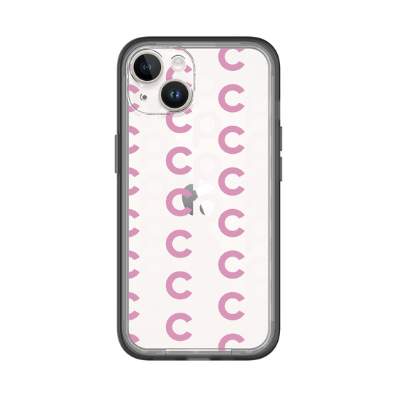 Slim Protection Premium Case［ Original - CASEPLAY Initial All-over Pattern - Pink ］
