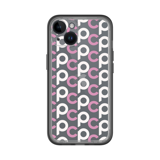 Slim Protection Premium Case［ Original - CASEPLAY Initial All-over Pattern - Pink ］
