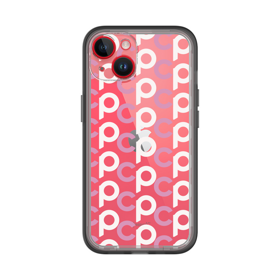 Slim Protection Premium Case［ Original - CASEPLAY Initial All-over Pattern - Pink ］