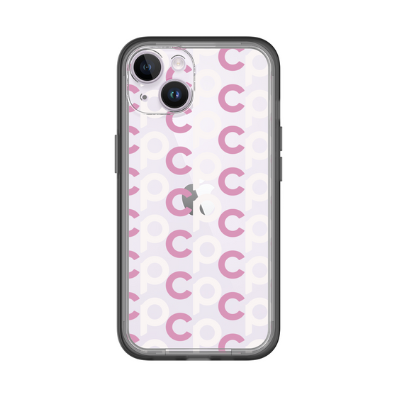 Slim Protection Premium Case［ Original - CASEPLAY Initial All-over Pattern - Pink ］
