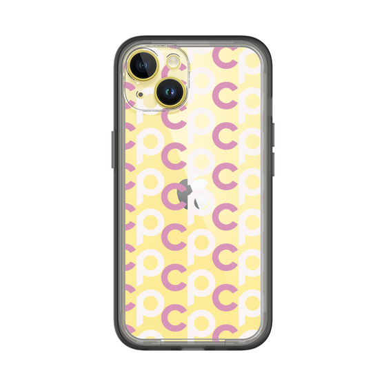 Slim Protection Premium Case［ Original - CASEPLAY Initial All-over Pattern - Pink ］