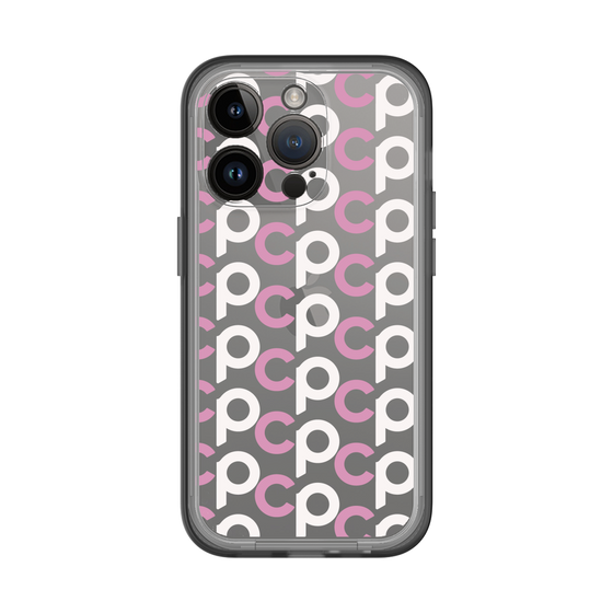 Slim Protection Premium Case［ Original - CASEPLAY Initial All-over Pattern - Pink ］
