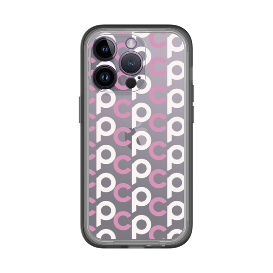 Slim Protection Premium Case［ Original - CASEPLAY Initial All-over Pattern - Pink ］
