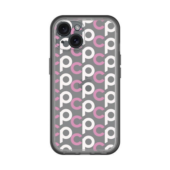 Slim Protection Premium Case［ Original - CASEPLAY Initial All-over Pattern - Pink ］