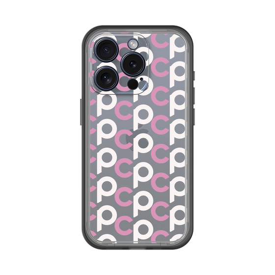 Slim Protection Premium Case［ Original - CASEPLAY Initial All-over Pattern - Pink ］