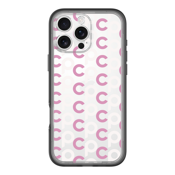 Slim Protection Premium Case［ Original - CASEPLAY Initial All-over Pattern - Pink ］