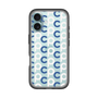 Slim Protection Premium Case［ Original - CASEPLAY Initial All-over Pattern - Navy ］