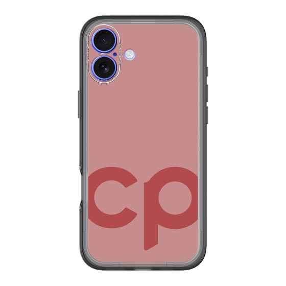 Slim Protection Premium Case［ Original - CASEPLAY Initial - Red ］