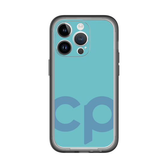 Slim Protection Premium Case［ Original - CASEPLAY Initial - Light Blue ］