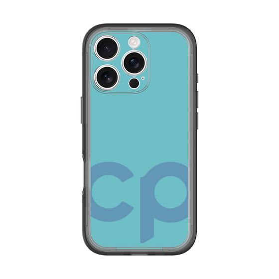 Slim Protection Premium Case［ Original - CASEPLAY Initial - Light Blue ］