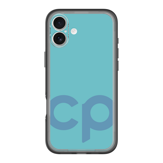 Slim Protection Premium Case［ Original - CASEPLAY Initial - Light Blue ］