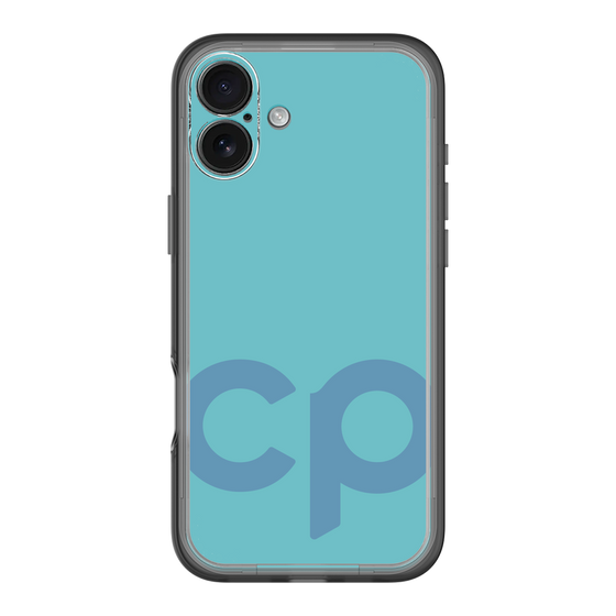 Slim Protection Premium Case［ Original - CASEPLAY Initial - Light Blue ］