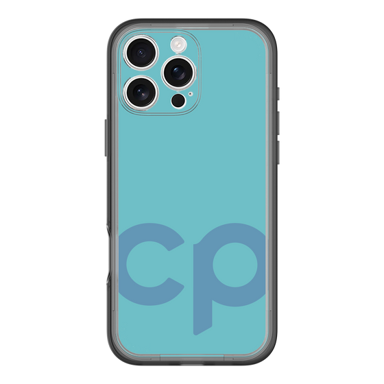 Slim Protection Premium Case［ Original - CASEPLAY Initial - Light Blue ］