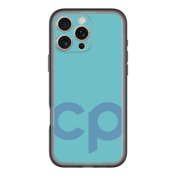 Slim Protection Premium Case［ Original - CASEPLAY Initial - Light Blue ］
