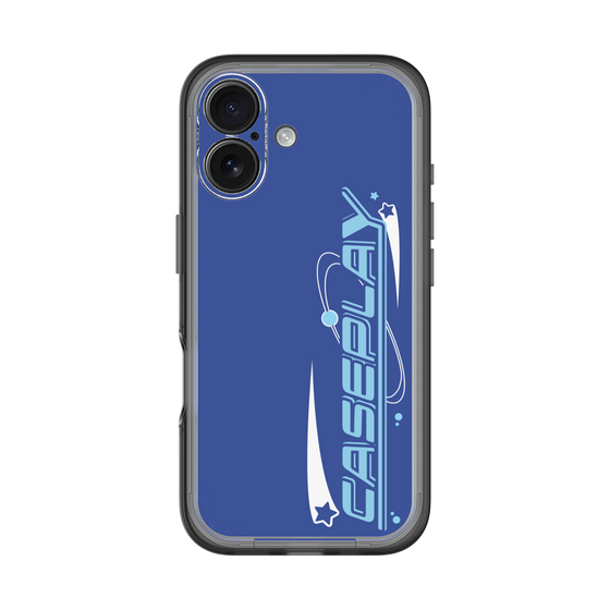 Slim Protection Premium Case［ Original - Y2K Arrange - Blue ］
