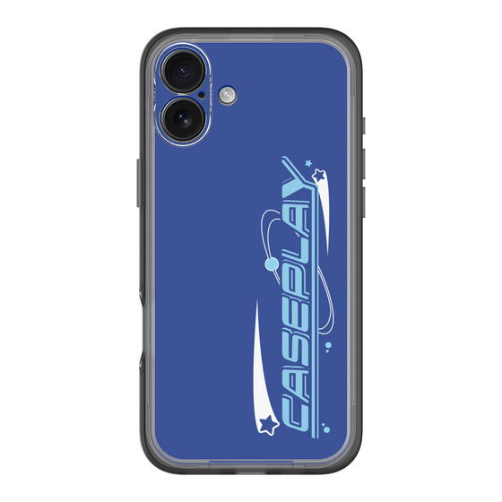 Slim Protection Premium Case［ Original - Y2K Arrange - Blue ］