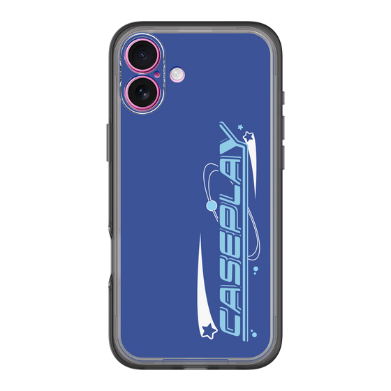 Slim Protection Premium Case［ Original - Y2K Arrange - Blue ］