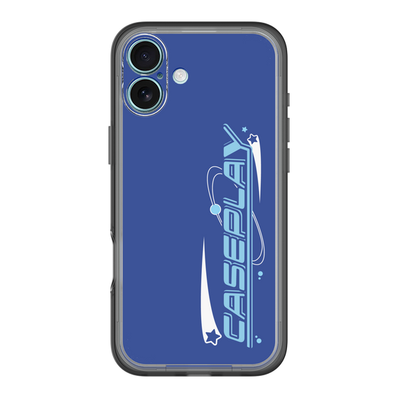 Slim Protection Premium Case［ Original - Y2K Arrange - Blue ］