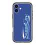 Slim Protection Premium Case［ Original - Y2K Arrange - Blue ］