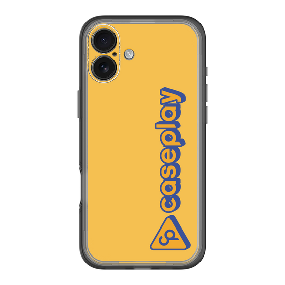 Slim Protection Premium Case［ Original - CASEPLAY Logotype - Orange ］