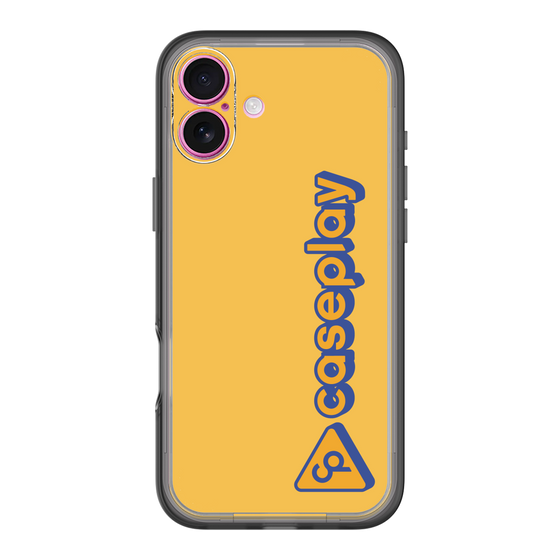 Slim Protection Premium Case［ Original - CASEPLAY Logotype - Orange ］