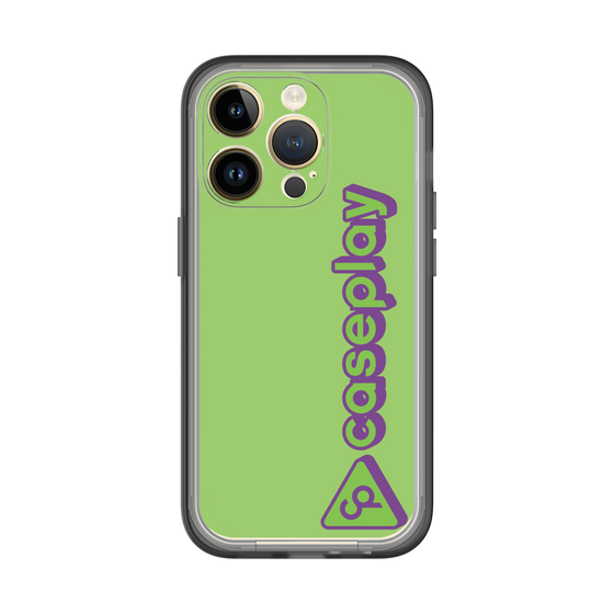 Slim Protection Premium Case［ Original - CASEPLAY Logotype - Green ］
