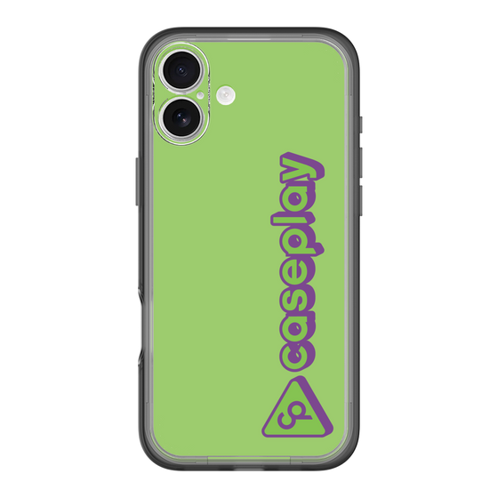 Slim Protection Premium Case［ Original - CASEPLAY Logotype - Green ］