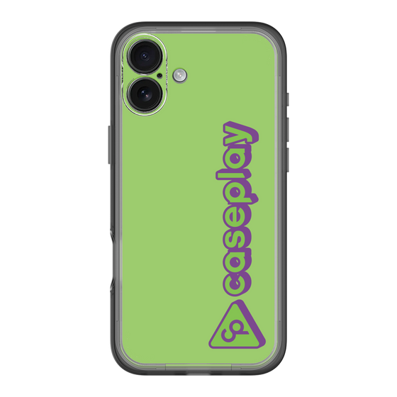 Slim Protection Premium Case［ Original - CASEPLAY Logotype - Green ］