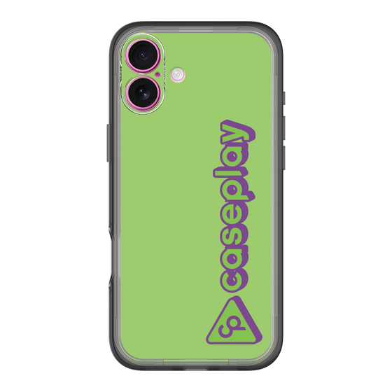 Slim Protection Premium Case［ Original - CASEPLAY Logotype - Green ］