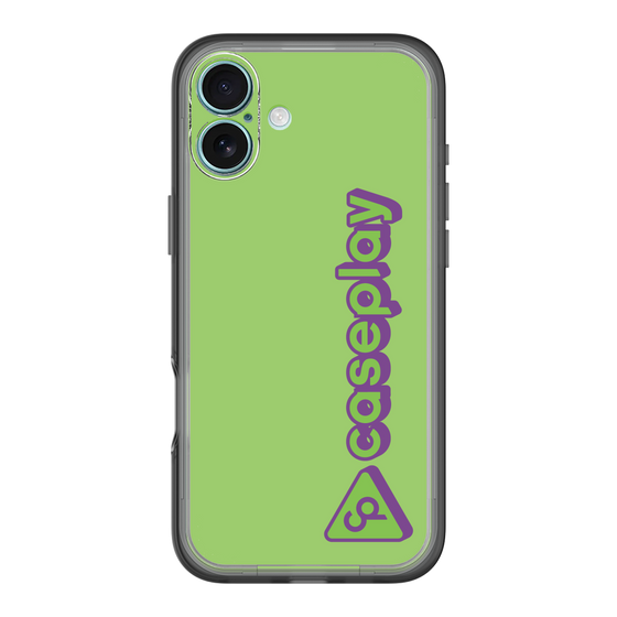Slim Protection Premium Case［ Original - CASEPLAY Logotype - Green ］