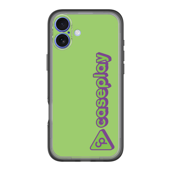 Slim Protection Premium Case［ Original - CASEPLAY Logotype - Green ］