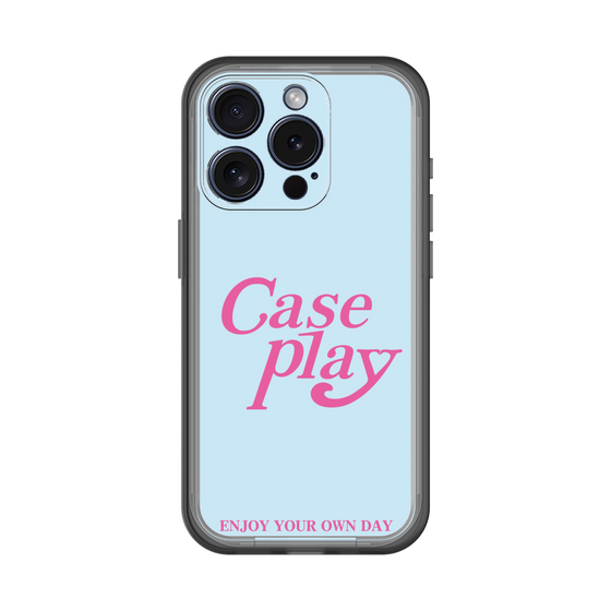 Slim Protection Premium Case［ Original - ENJOY YOUR OWN DAY - Light Blue ］
