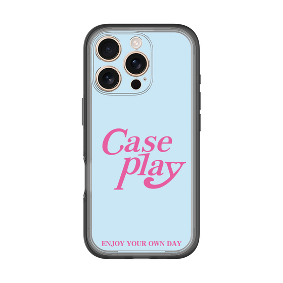 Slim Protection Premium Case［ Original - ENJOY YOUR OWN DAY - Light Blue ］
