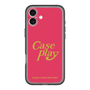 Slim Protection Premium Case［ Original - ENJOY YOUR OWN DAY - Red ］