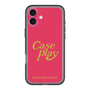 Slim Protection Premium Case［ Original - ENJOY YOUR OWN DAY - Red ］