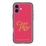 Slim Protection Premium Case［ Original - ENJOY YOUR OWN DAY - Red ］