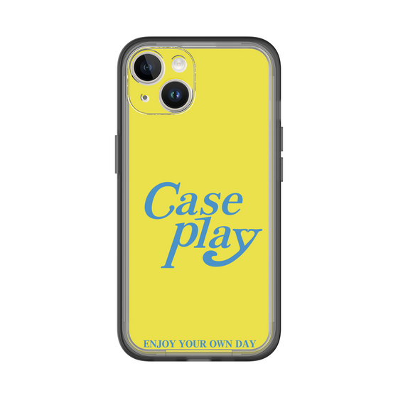 Slim Protection Premium Case［ Original - ENJOY YOUR OWN DAY - Yellow ］