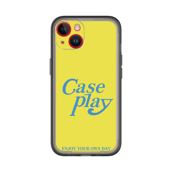 Slim Protection Premium Case［ Original - ENJOY YOUR OWN DAY - Yellow ］