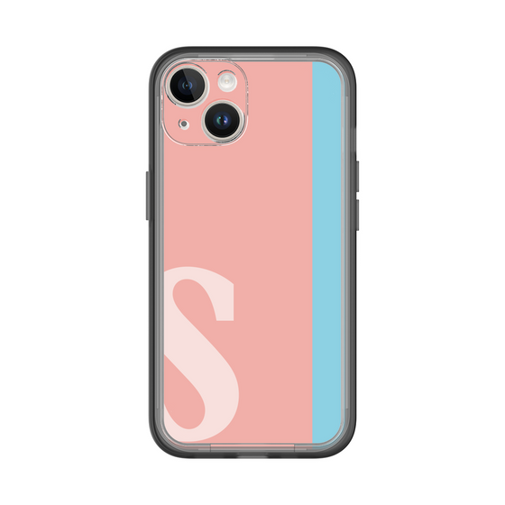Slim Protection Premium Case［ オリジナル - initial color line - S pink ］