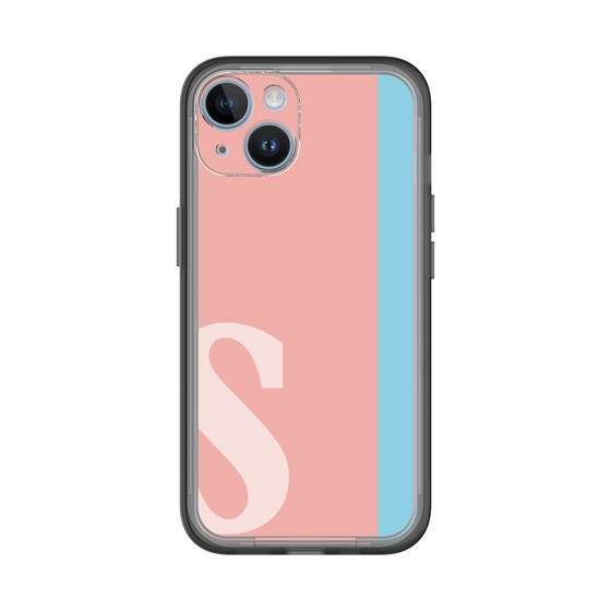 Slim Protection Premium Case［ オリジナル - initial color line - S pink ］
