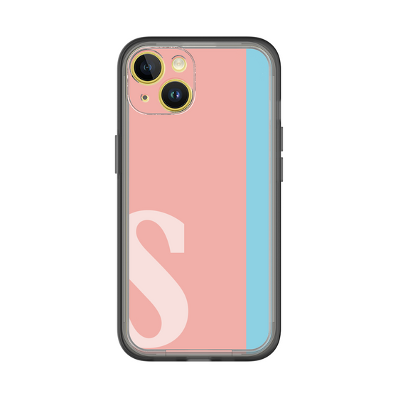 Slim Protection Premium Case［ オリジナル - initial color line - S pink ］