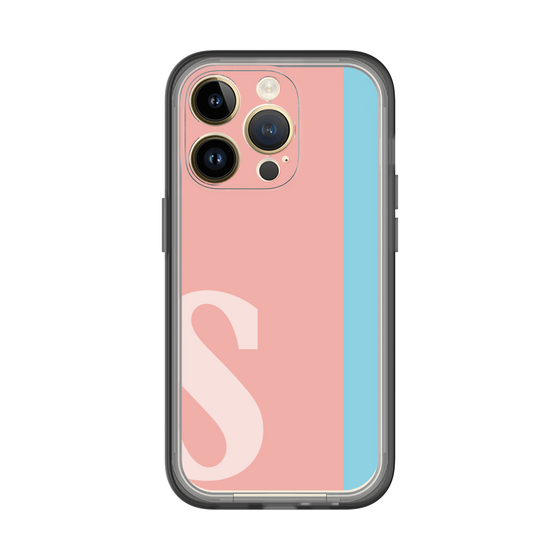 Slim Protection Premium Case［ オリジナル - initial color line - S pink ］
