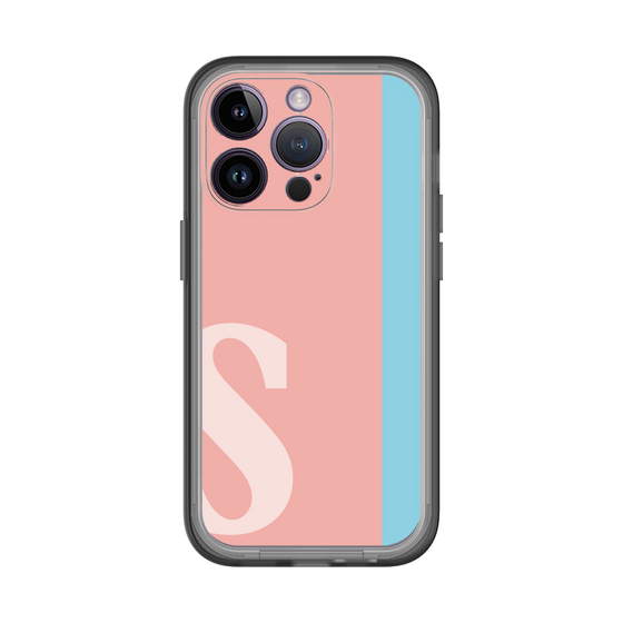 Slim Protection Premium Case［ オリジナル - initial color line - S pink ］