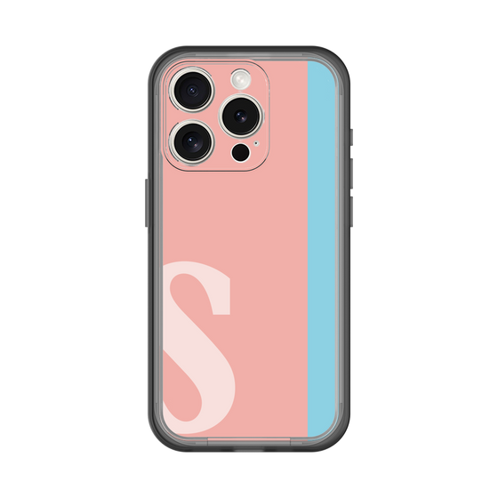Slim Protection Premium Case［ オリジナル - initial color line - S pink ］