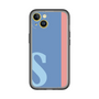 Slim Protection Premium Case［ オリジナル - initial color line - S blue ］